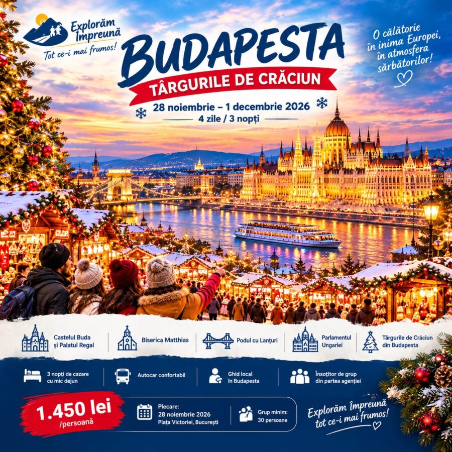 Budapesta – Magia Târgurilor de Crăciun