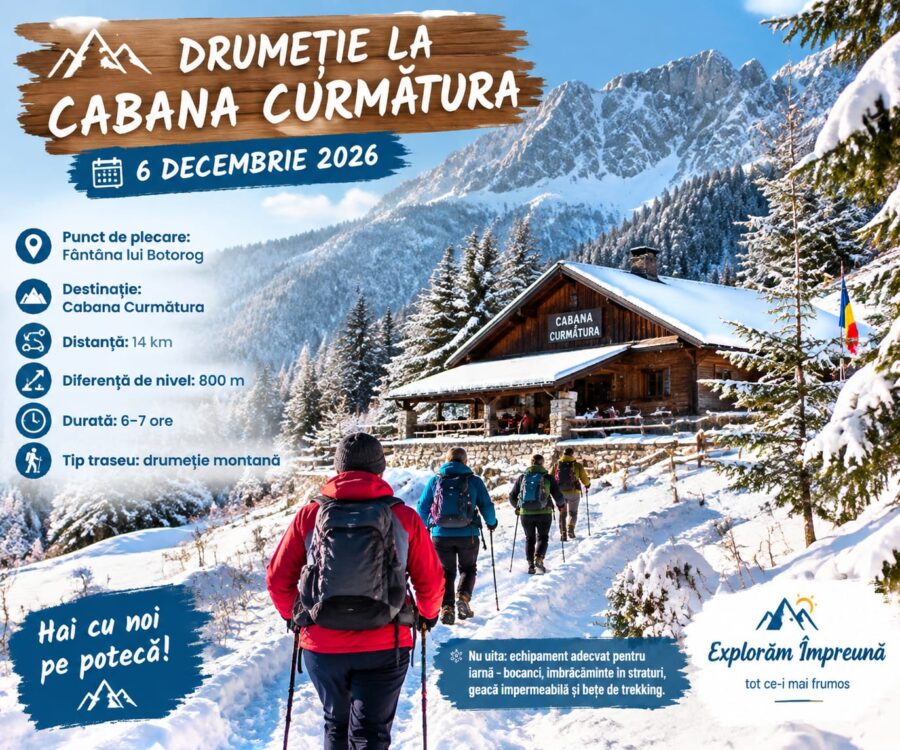 Drumeție la Cabana Curmătura