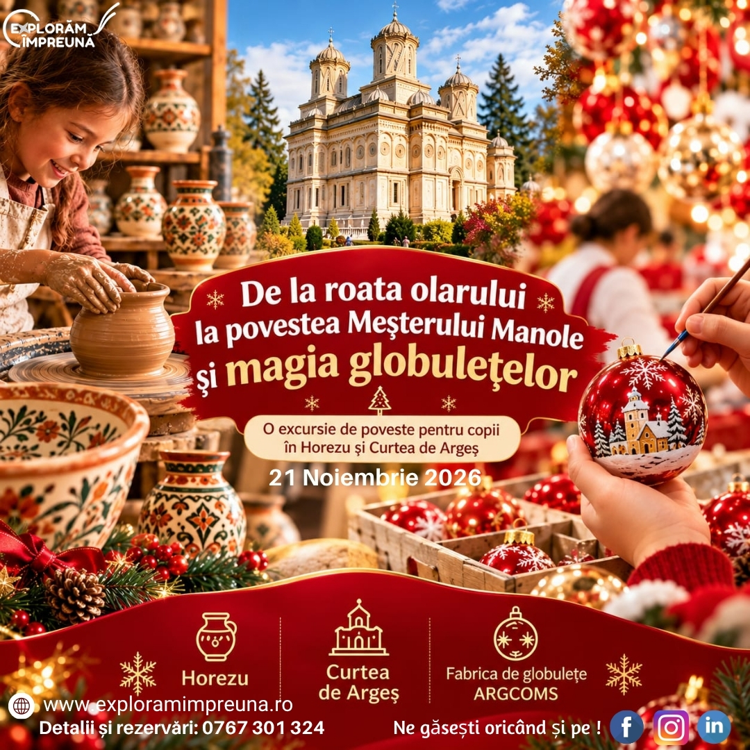 De la roata olarului la Fabrica lui Moș Crăciun